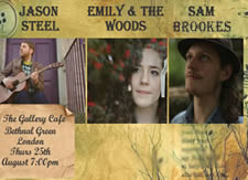 Thumbnail image for Folk Radio UK presents…A Night of Live Music @ The Gallery Cafe, London